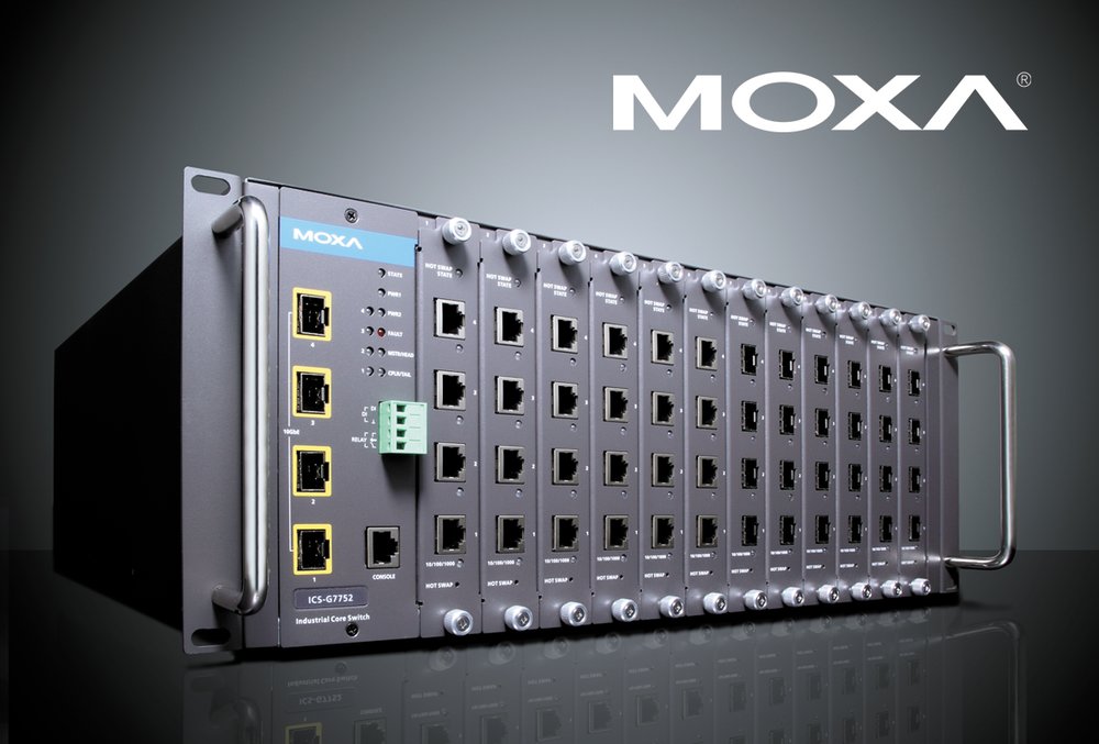 Moxa est la première société du secteur à fournir des commutateurs core industriels de grande capacité à 4 ports 10GbE